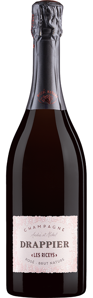 Champagne Drappier Brut Nature Rosé 'Les Riceys'