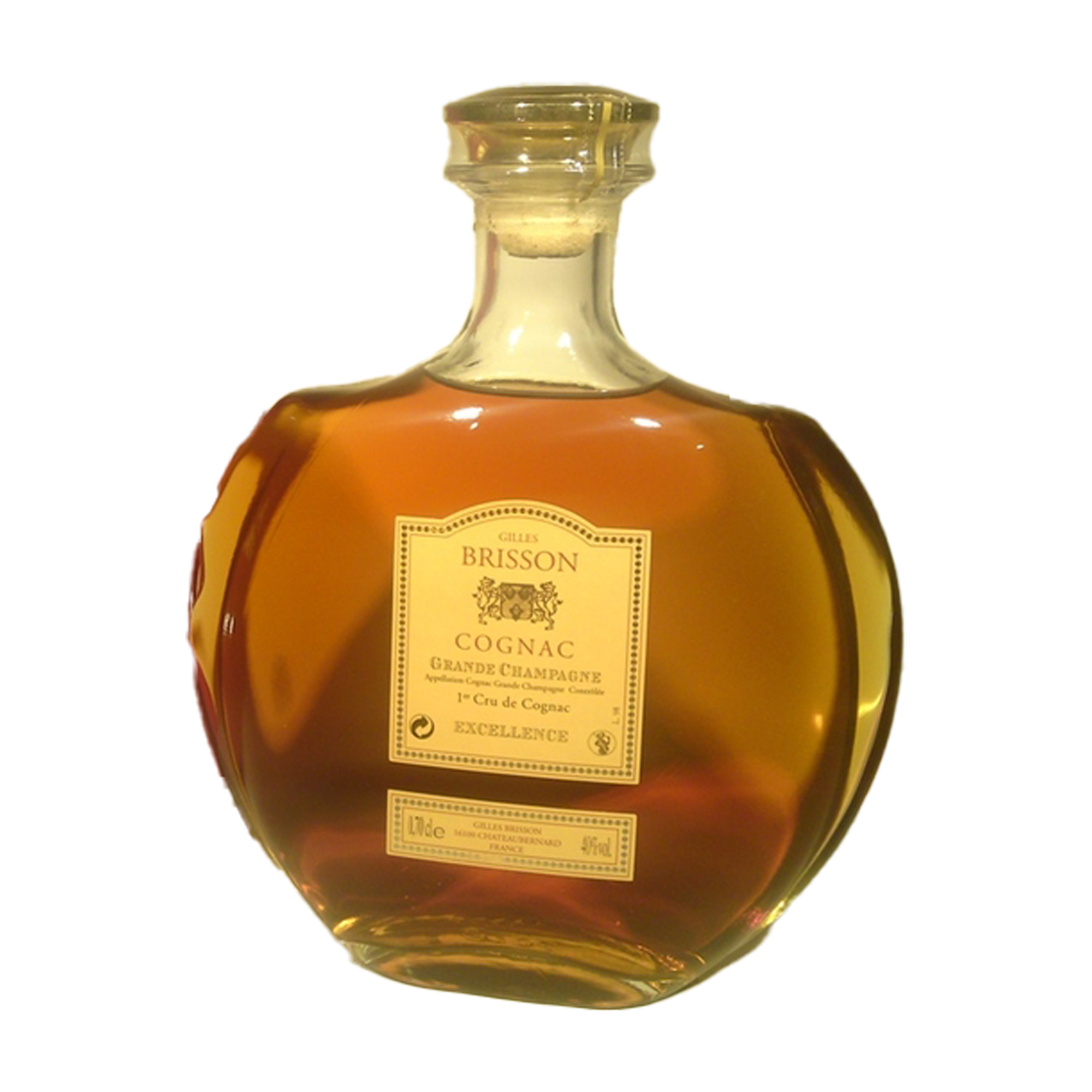 Cognac Gilles Brisson - Excellence  30 bis 40 Jahre alte Blends  - nur in Karaffe